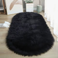 Beige Carpet for Bedroom Decor Soft Faux Sheepskin Living Room Rugs Fluffy Window Seat Cushion Haired Wool Kids Bedside Carpet